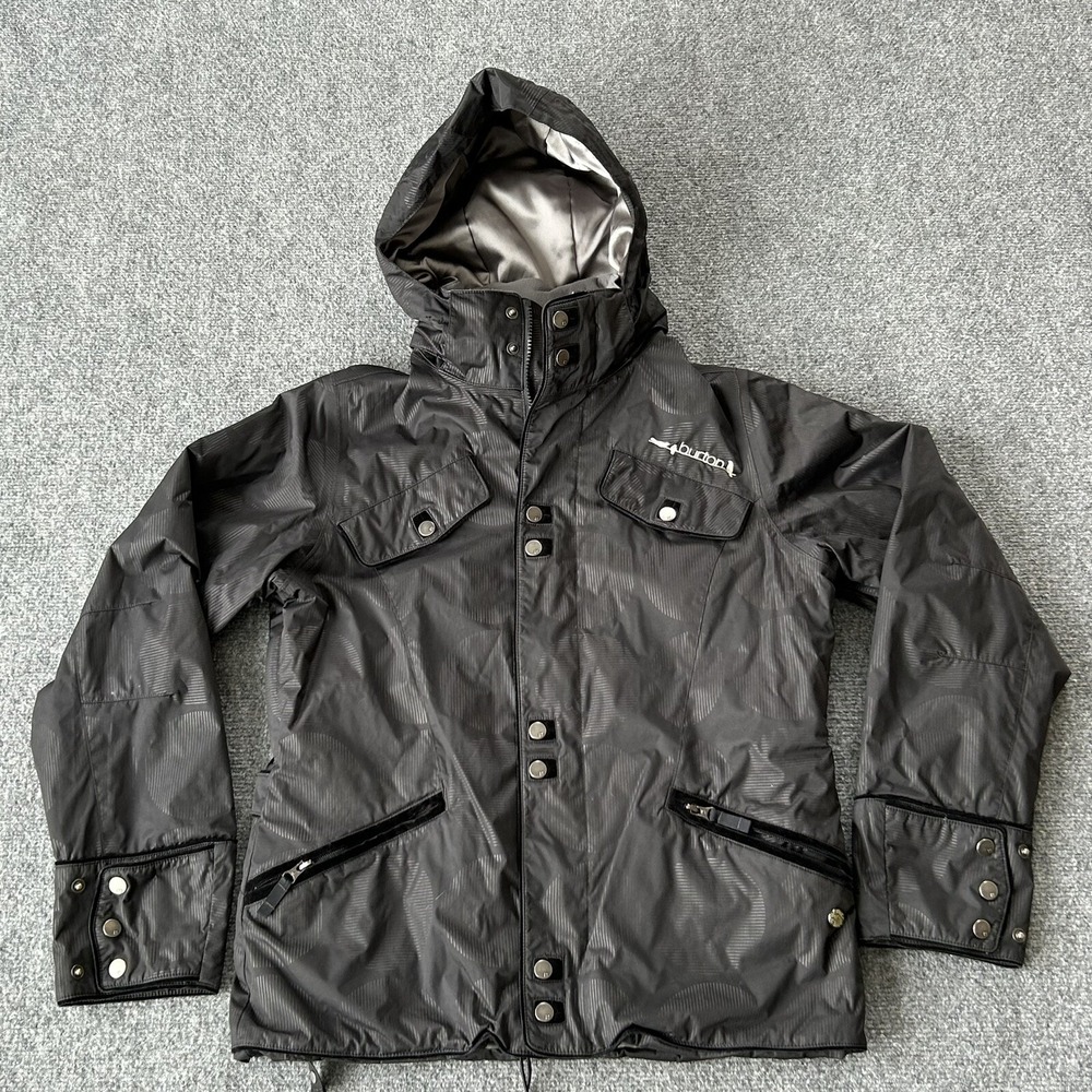 Burton Jacket Womens‎ Medium Black Skyline Winter Coat Ski Snowboard Soft Shell